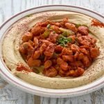 حمص بدجاح Hummus with Chicken