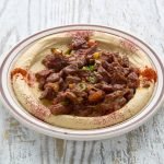 حمص بلحم Hummus with Lamb